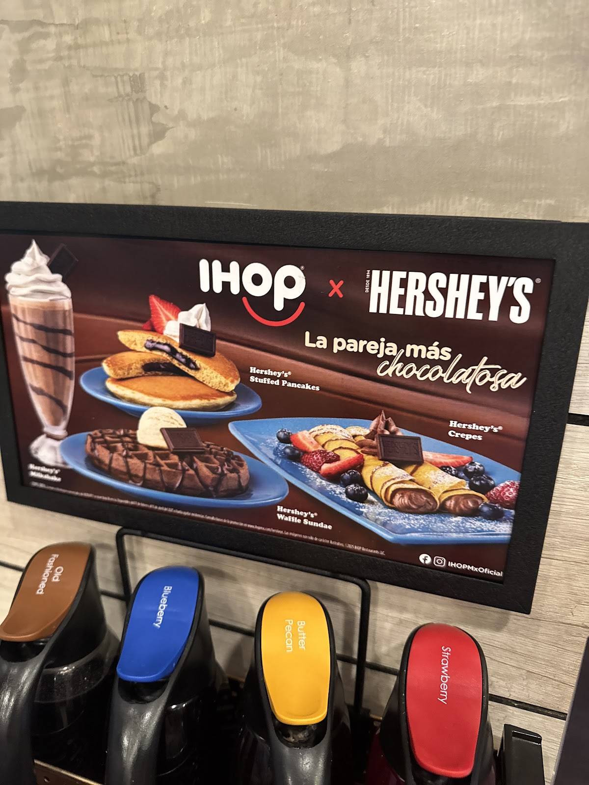 IHOP меню