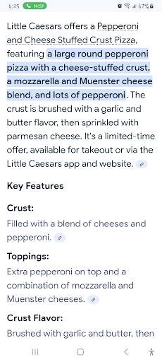 Little Caesars Pizza меню