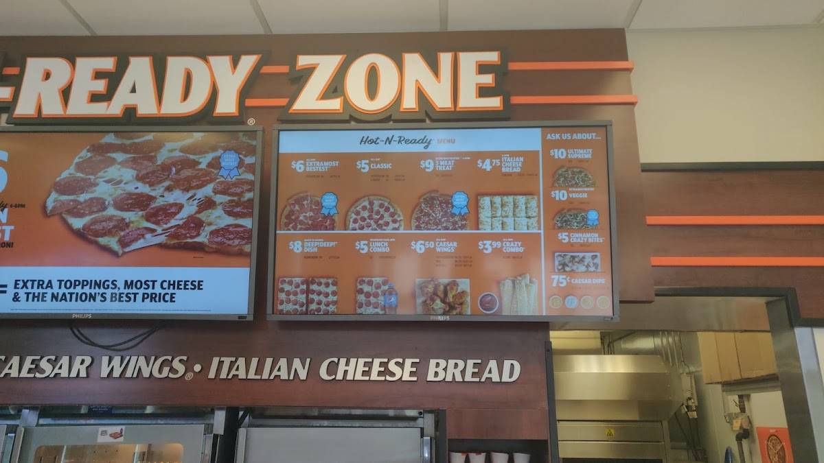 Little Caesars меню