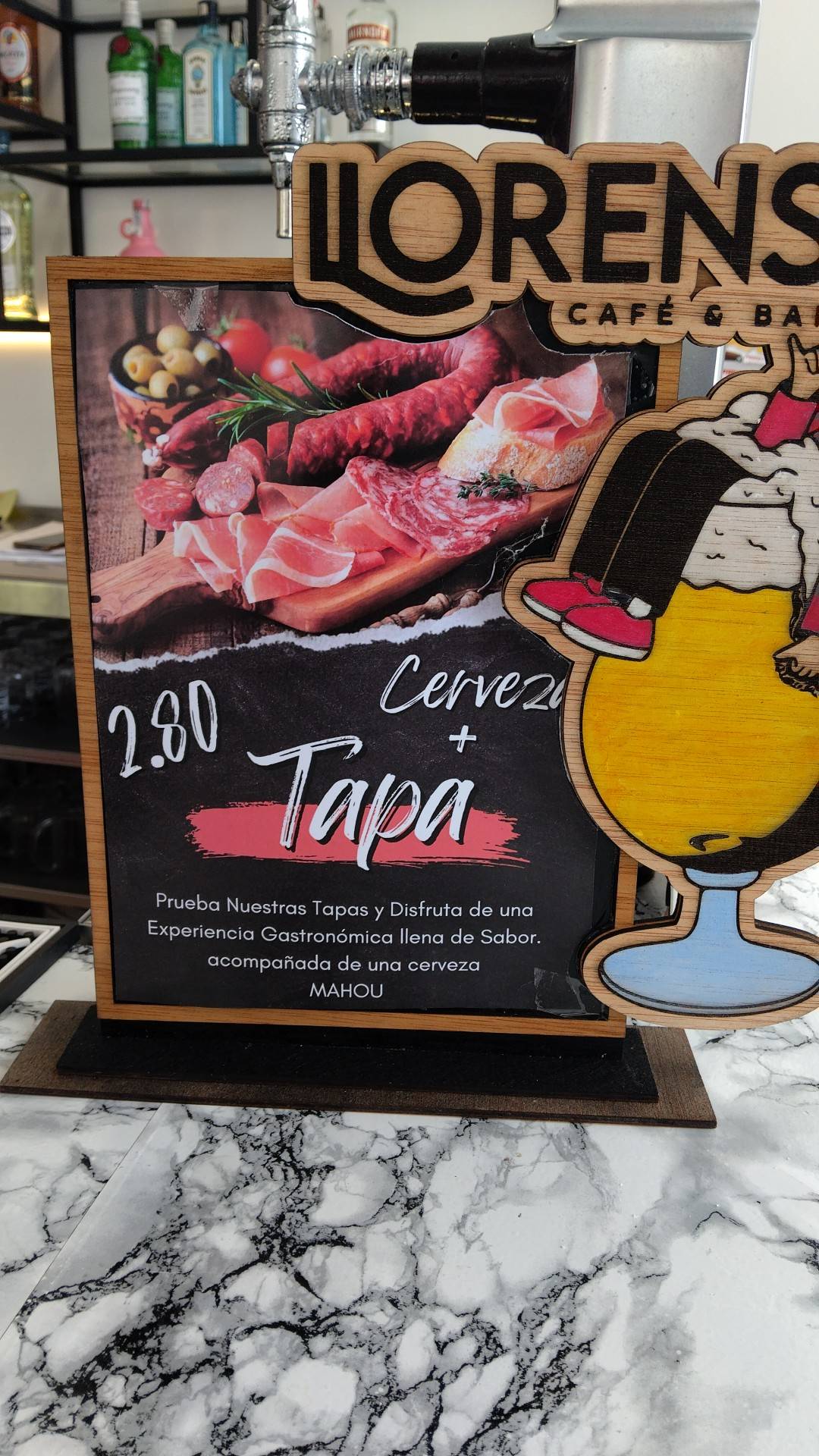 Llorens Cafe Bar меню