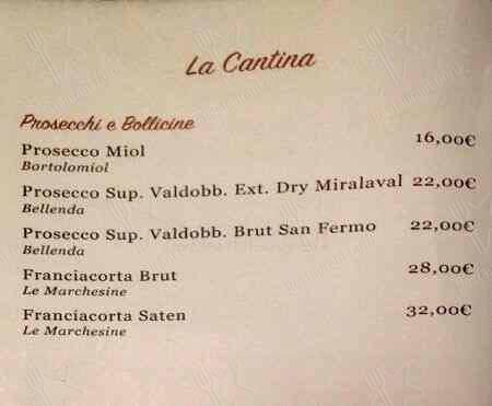 Rigatoni Cafe' меню
