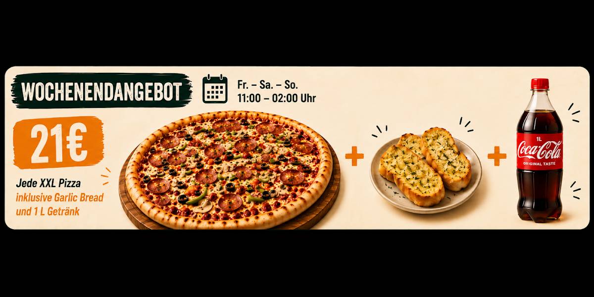 Bon Appetit Pizza меню