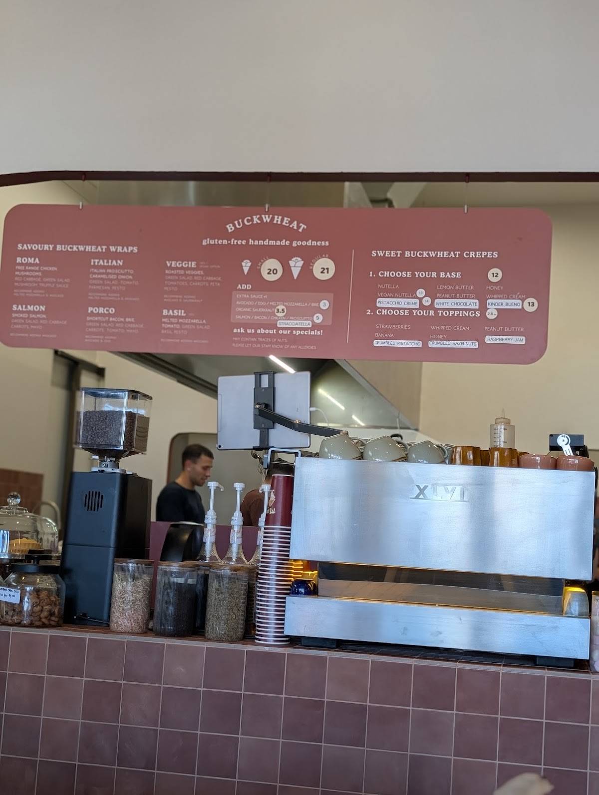 Mano Wraps Busselton меню