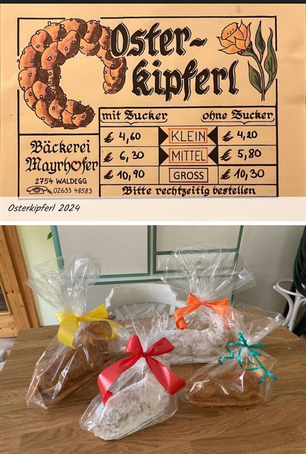 Mayrhofer меню