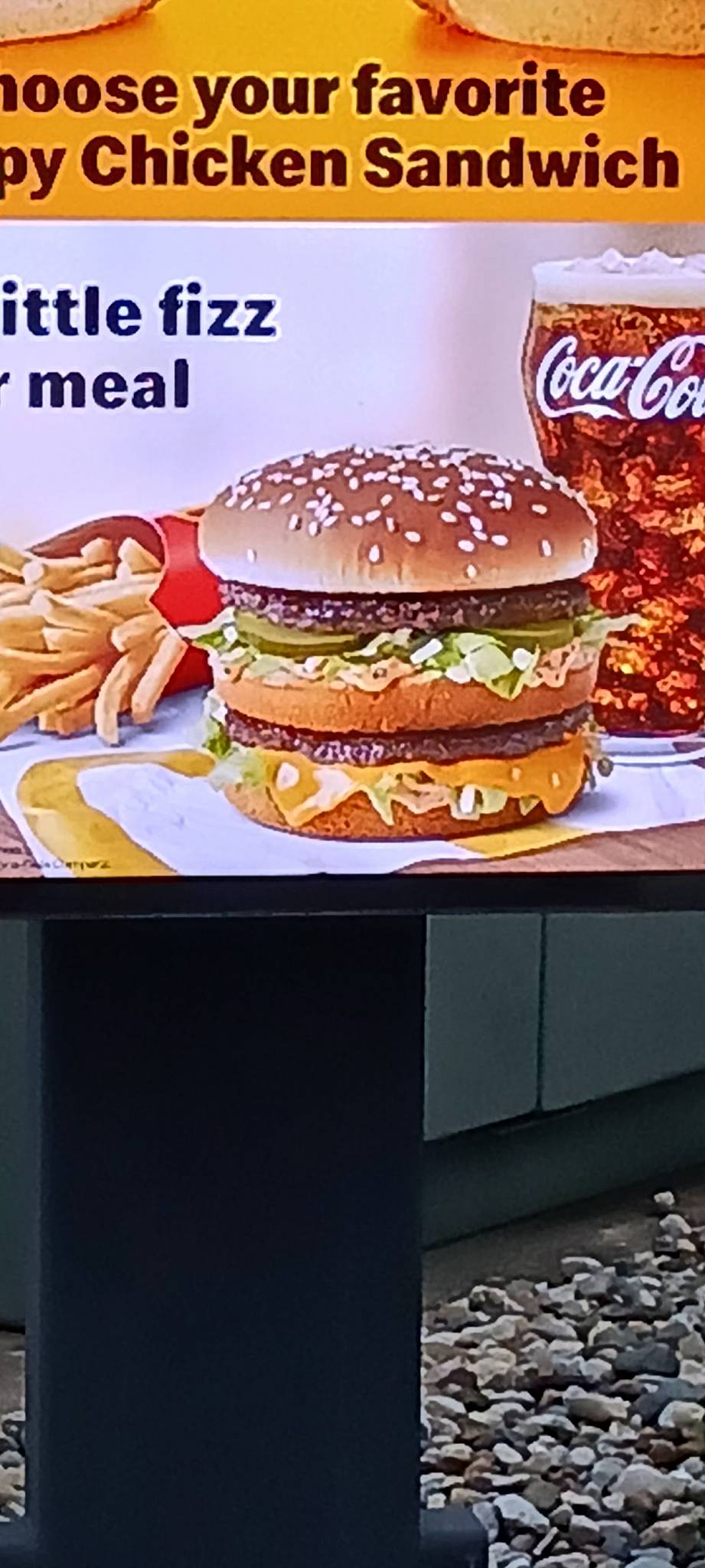 McDonald's меню