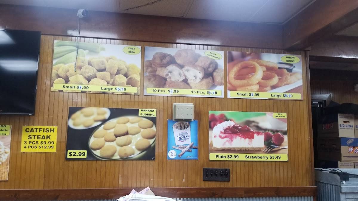 JJ's Fish & Chicken меню
