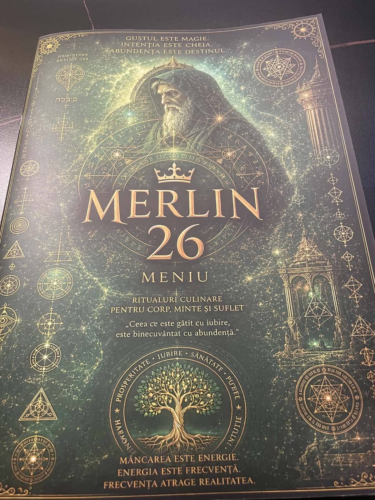 Merlin 26 меню