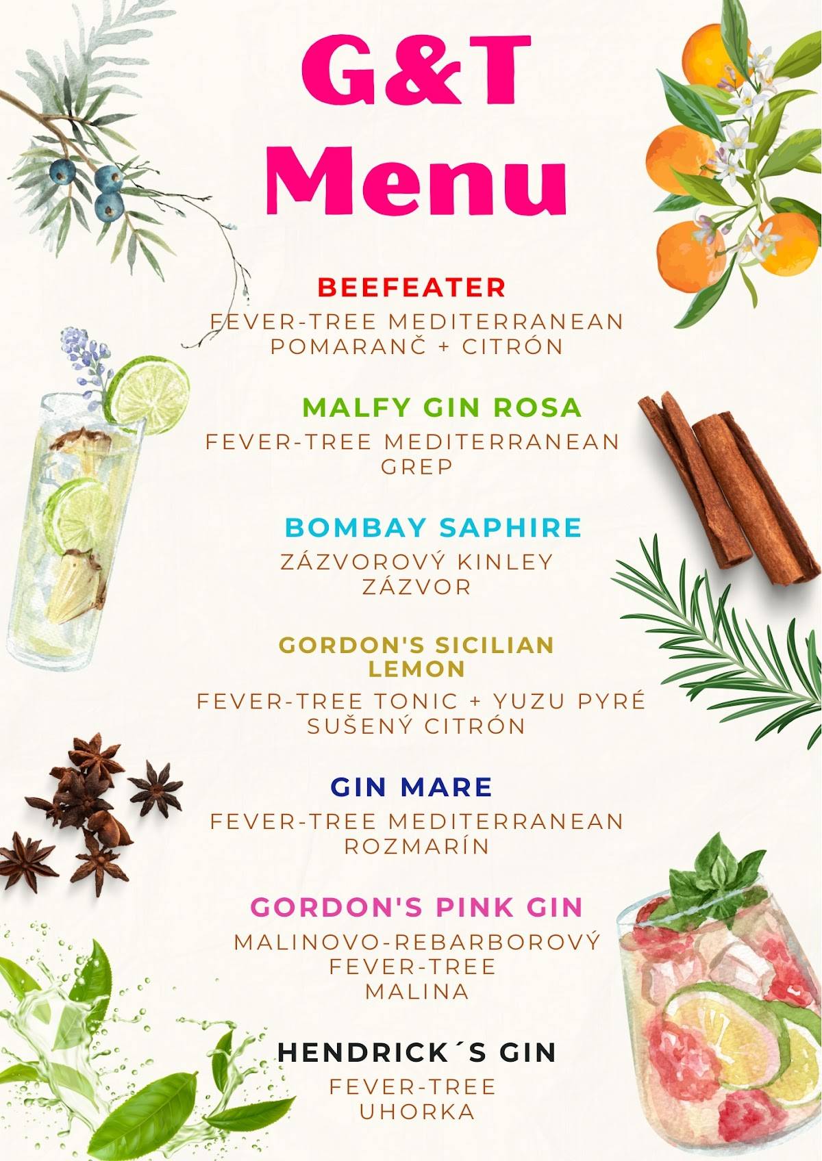 Mokka Café & Cocktail меню
