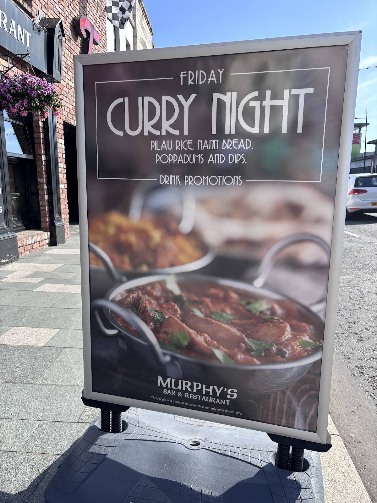 Murphys Bar & Restaurant меню