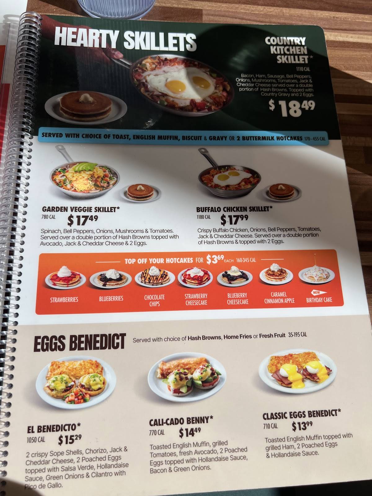 NORMS Restaurant меню