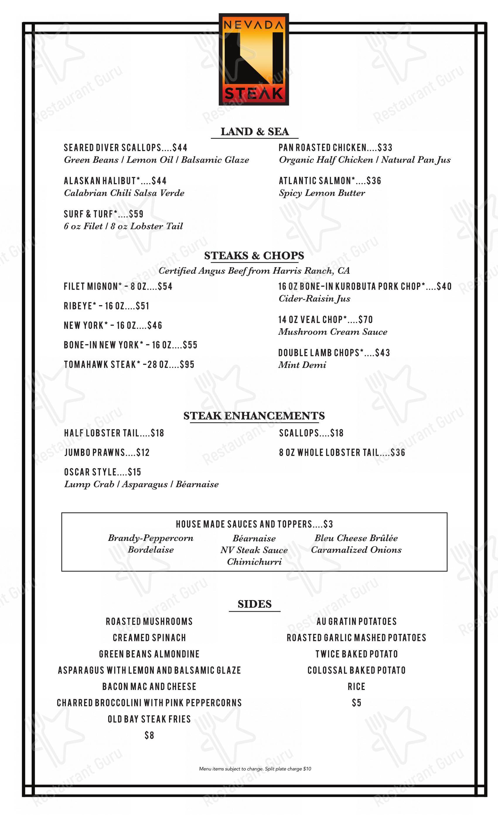 Nevada Steak в Рино - Детское