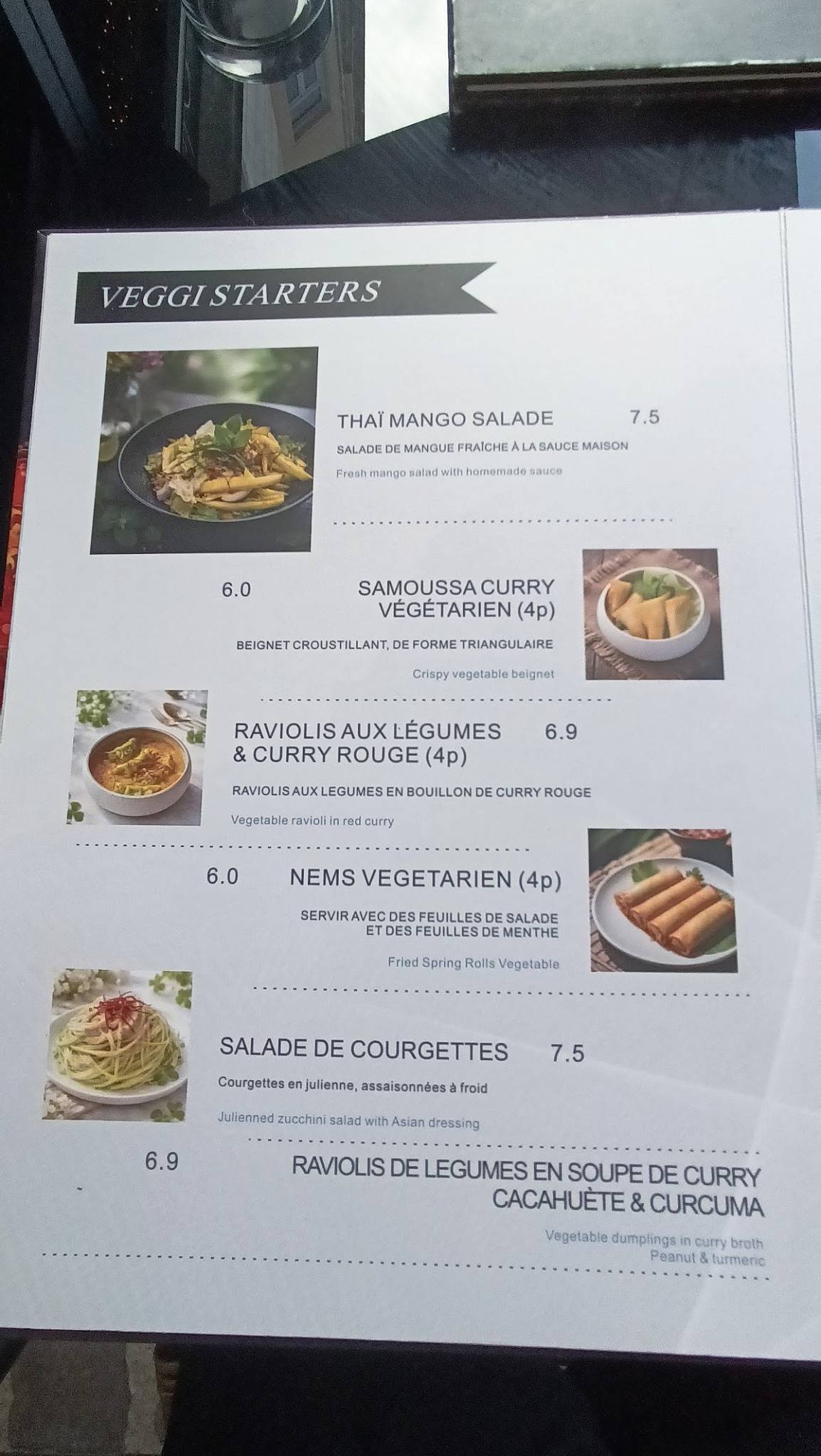 Nhà меню