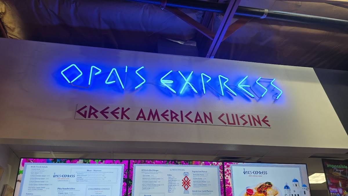 Opas Express меню