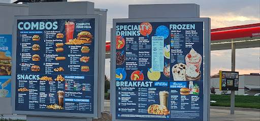 Sonic Drive-In меню