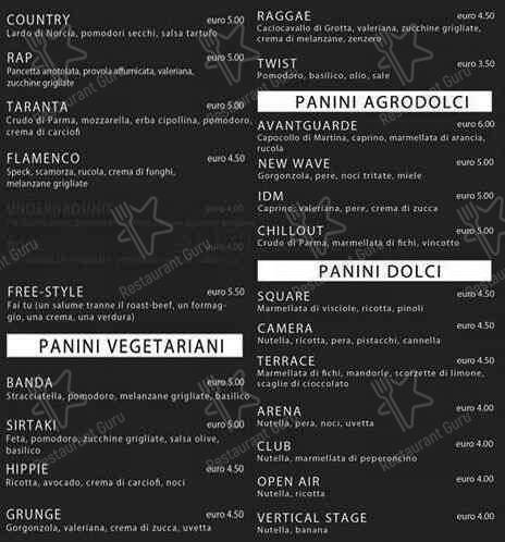 Panico Creative Bread меню