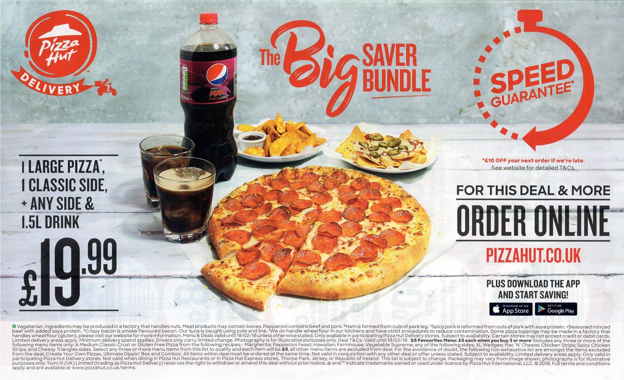Pizza Hut Rotherham меню