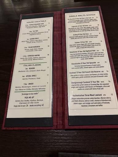 Parma Restaurant меню