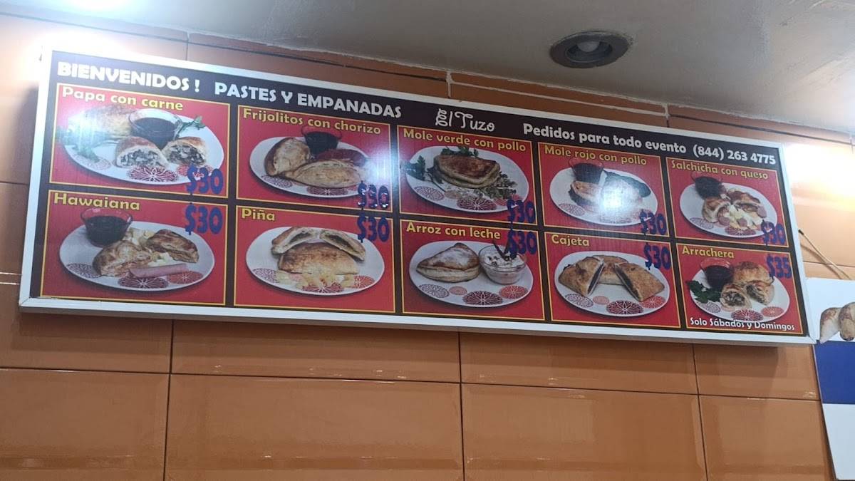 Pastes El Tuzo меню
