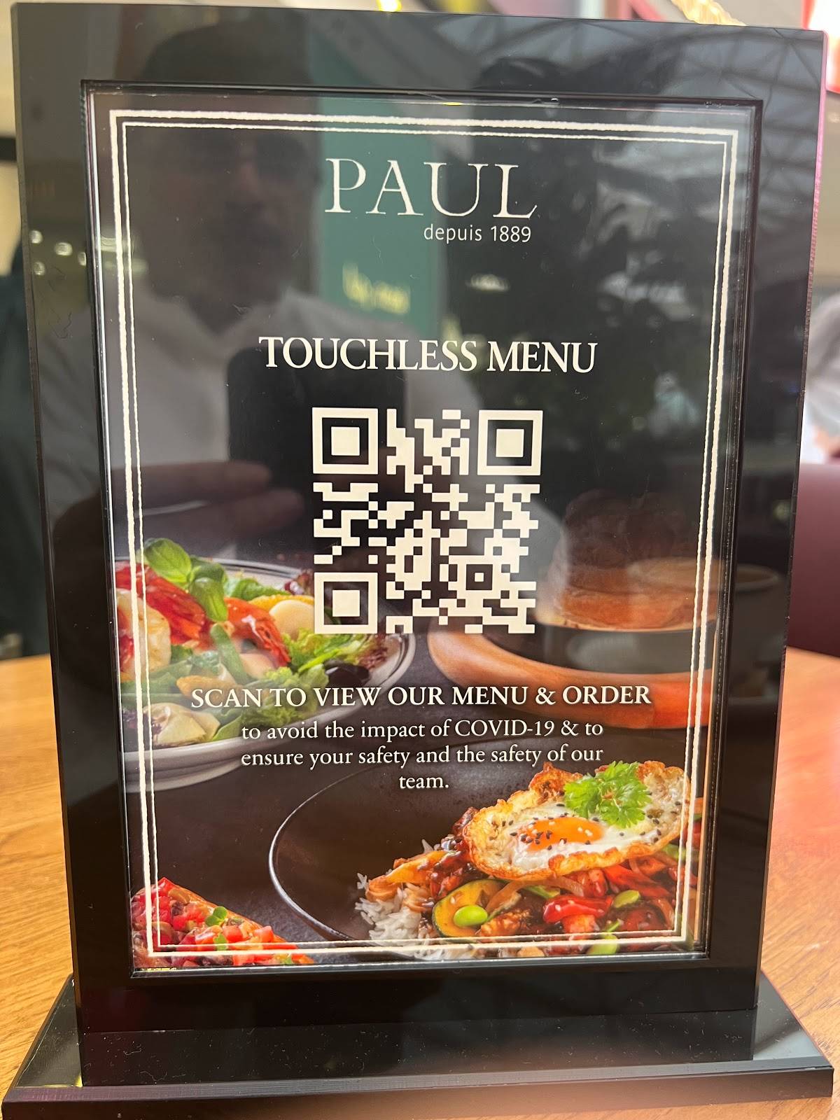 Paul меню