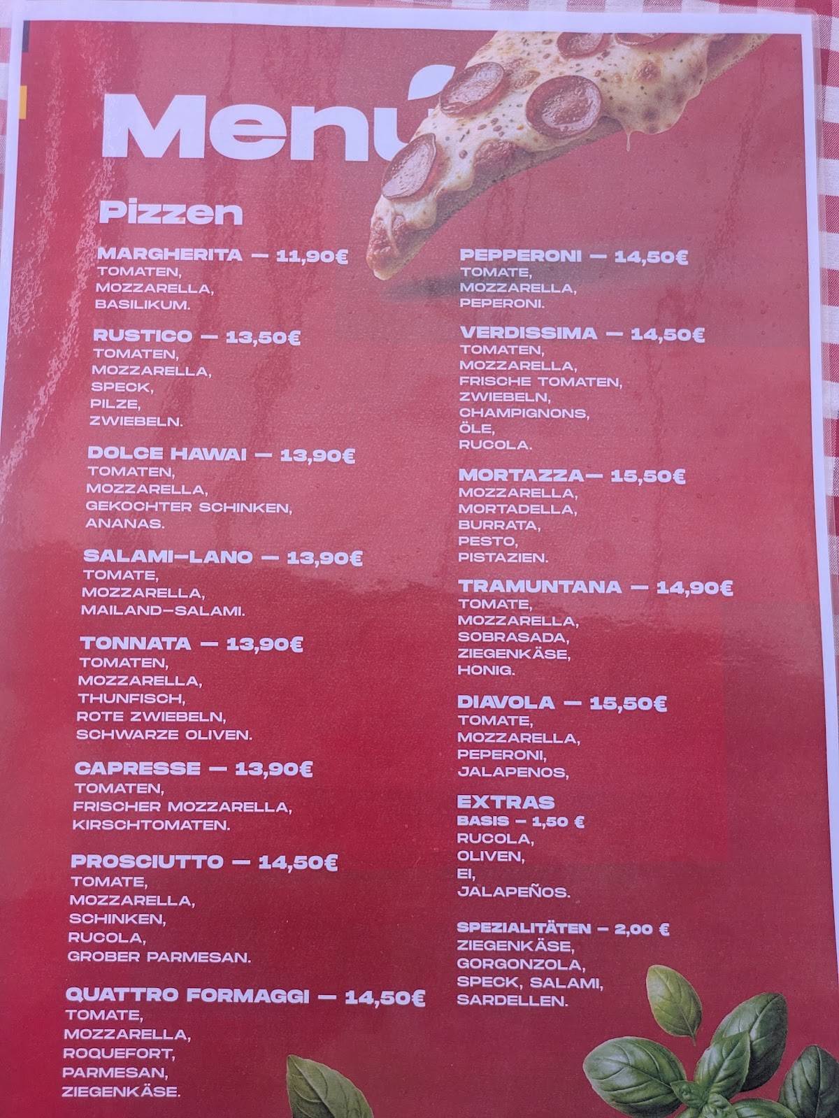 Rustico Italian Restaurant / Takeaway меню