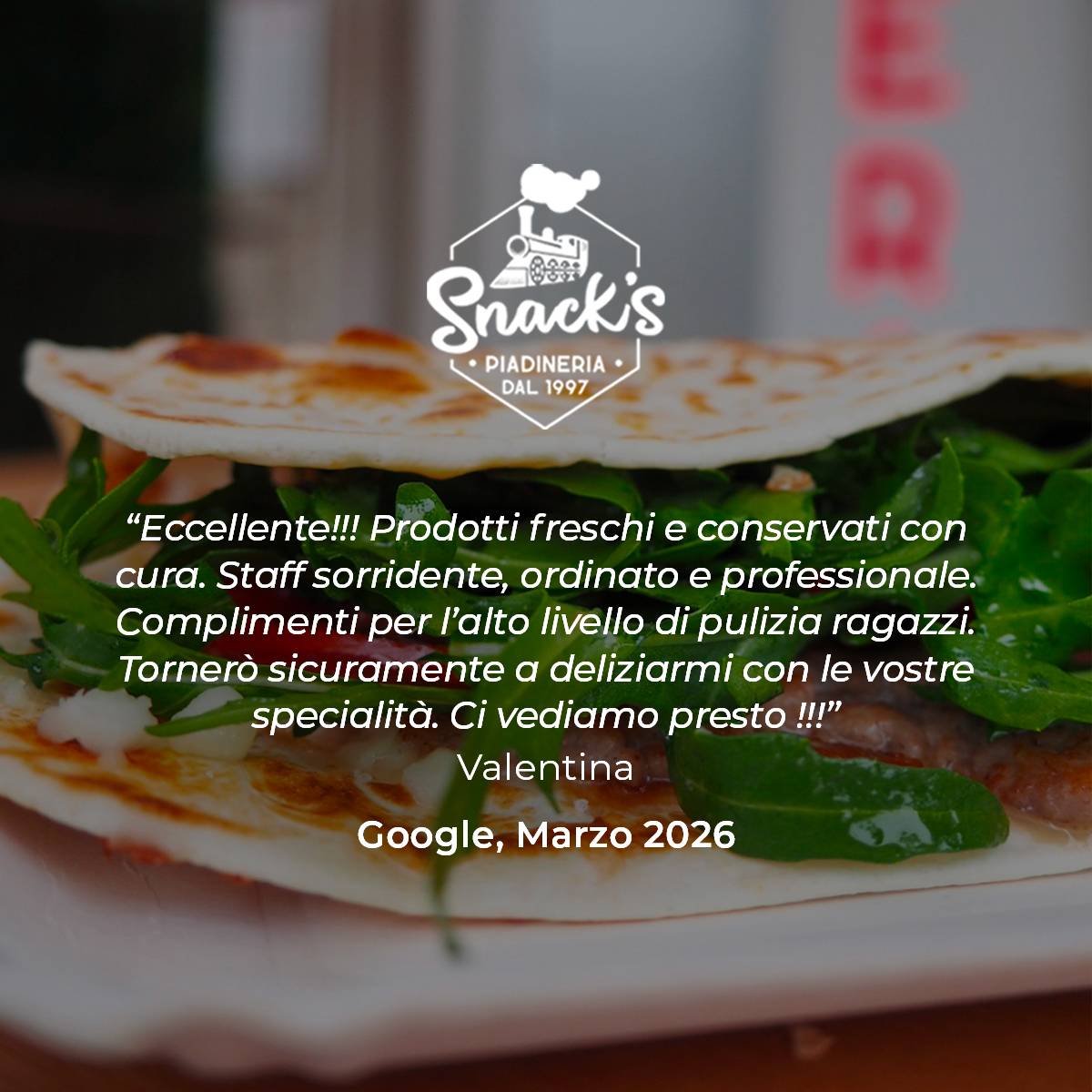Piadineria Snack's меню