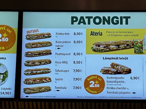 Picnic Rovaniemi меню