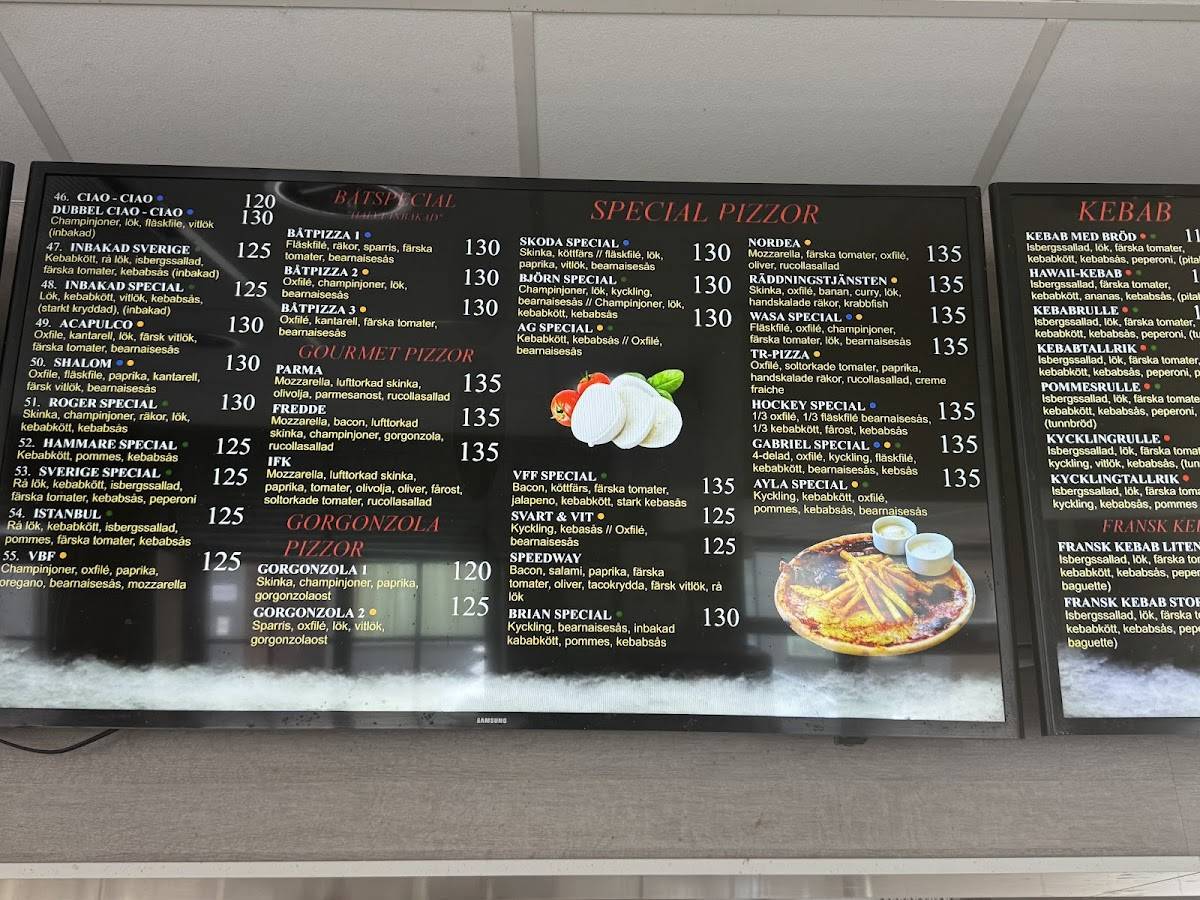 Pizzeria Acapulco меню