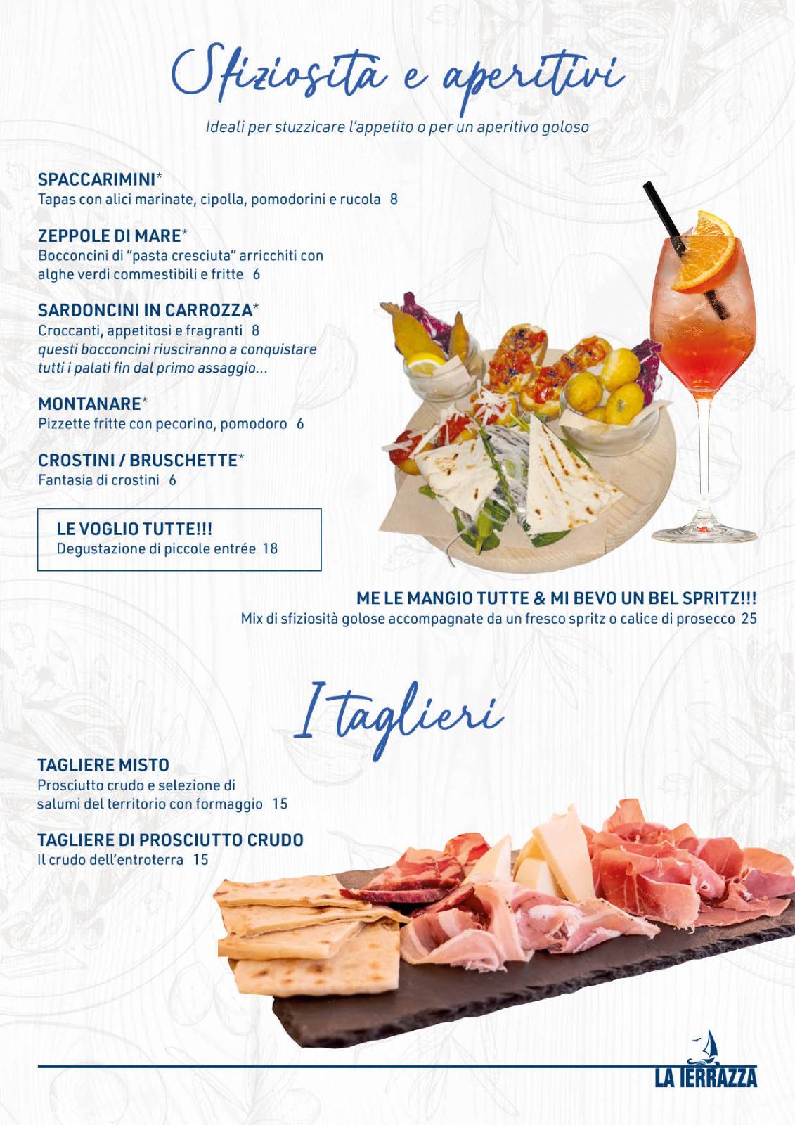 La Terrazza меню