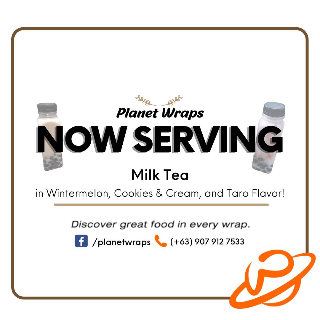 Planet Wraps меню