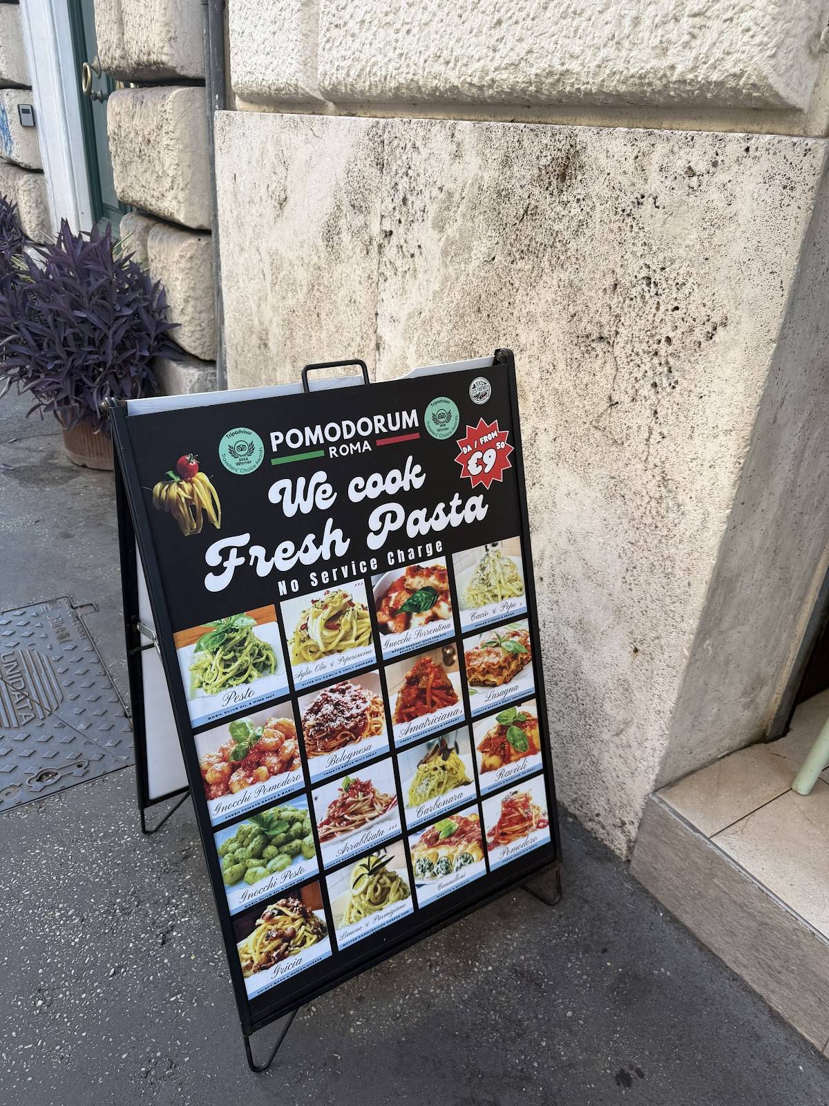 Pomodorum меню