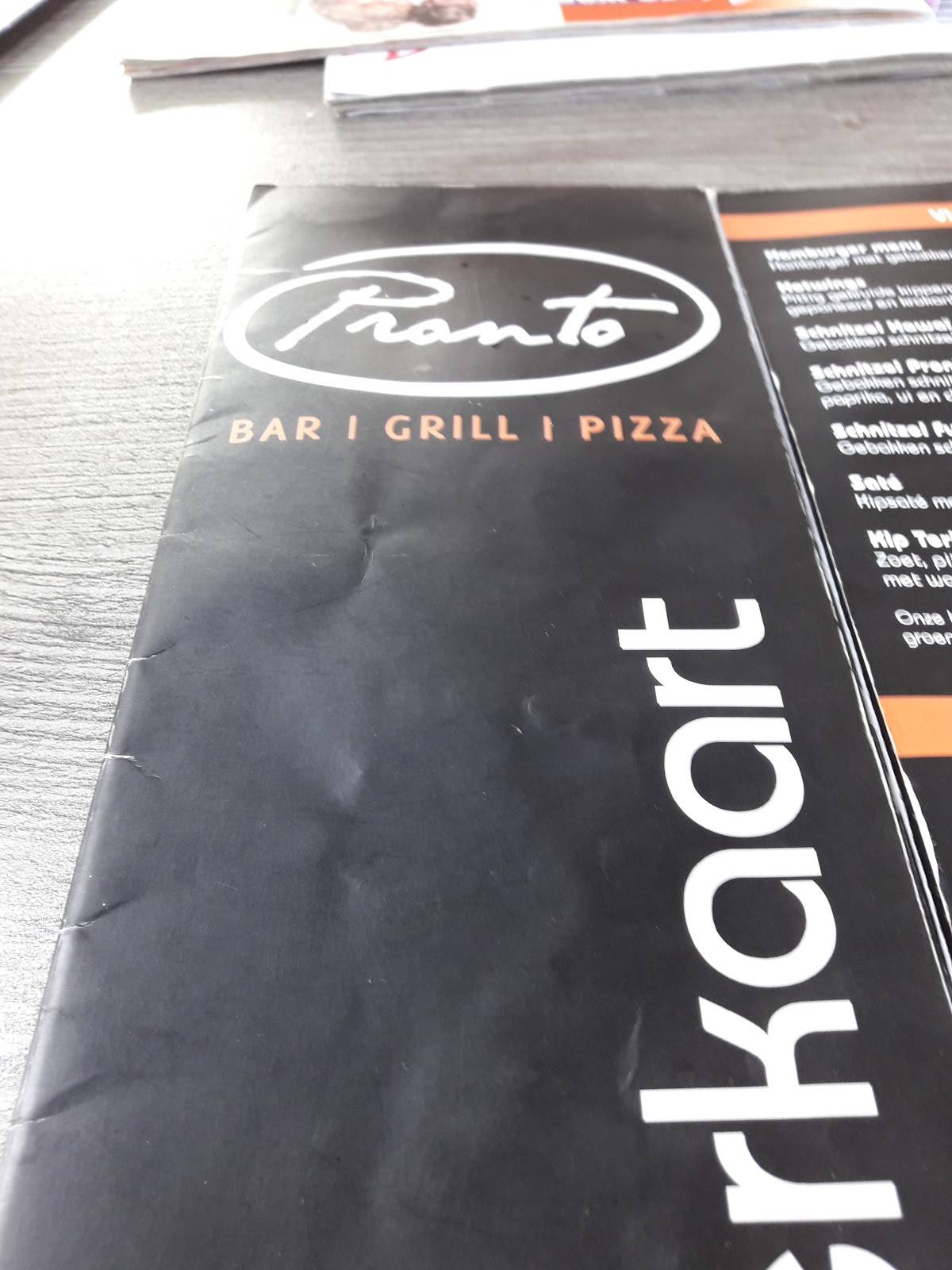Pronto меню