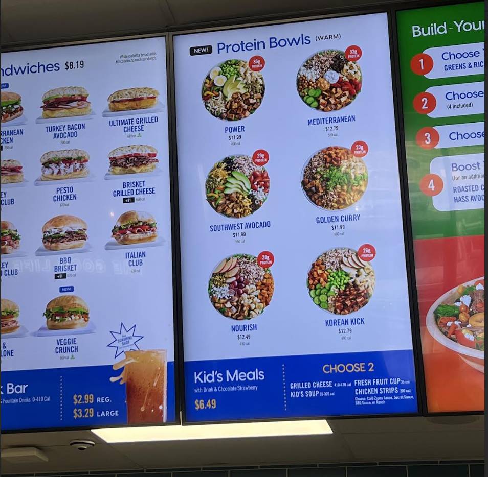 Cafe Zupas меню