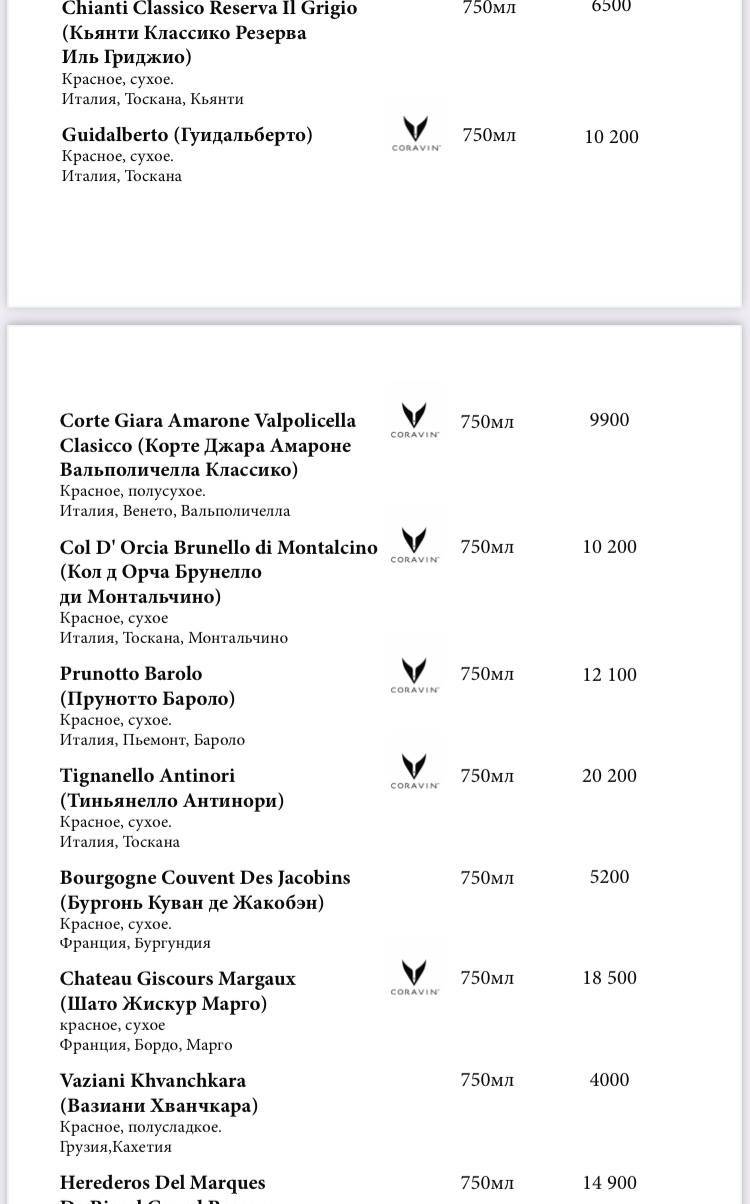 Ptizza Bar меню