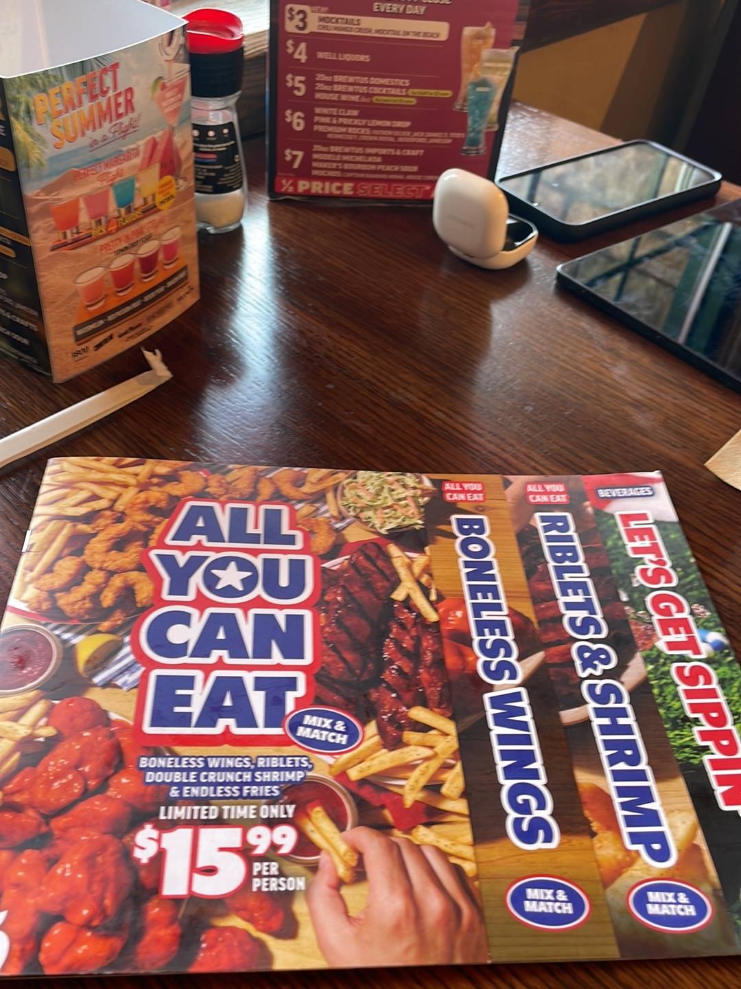 Applebee's Grill + Bar меню