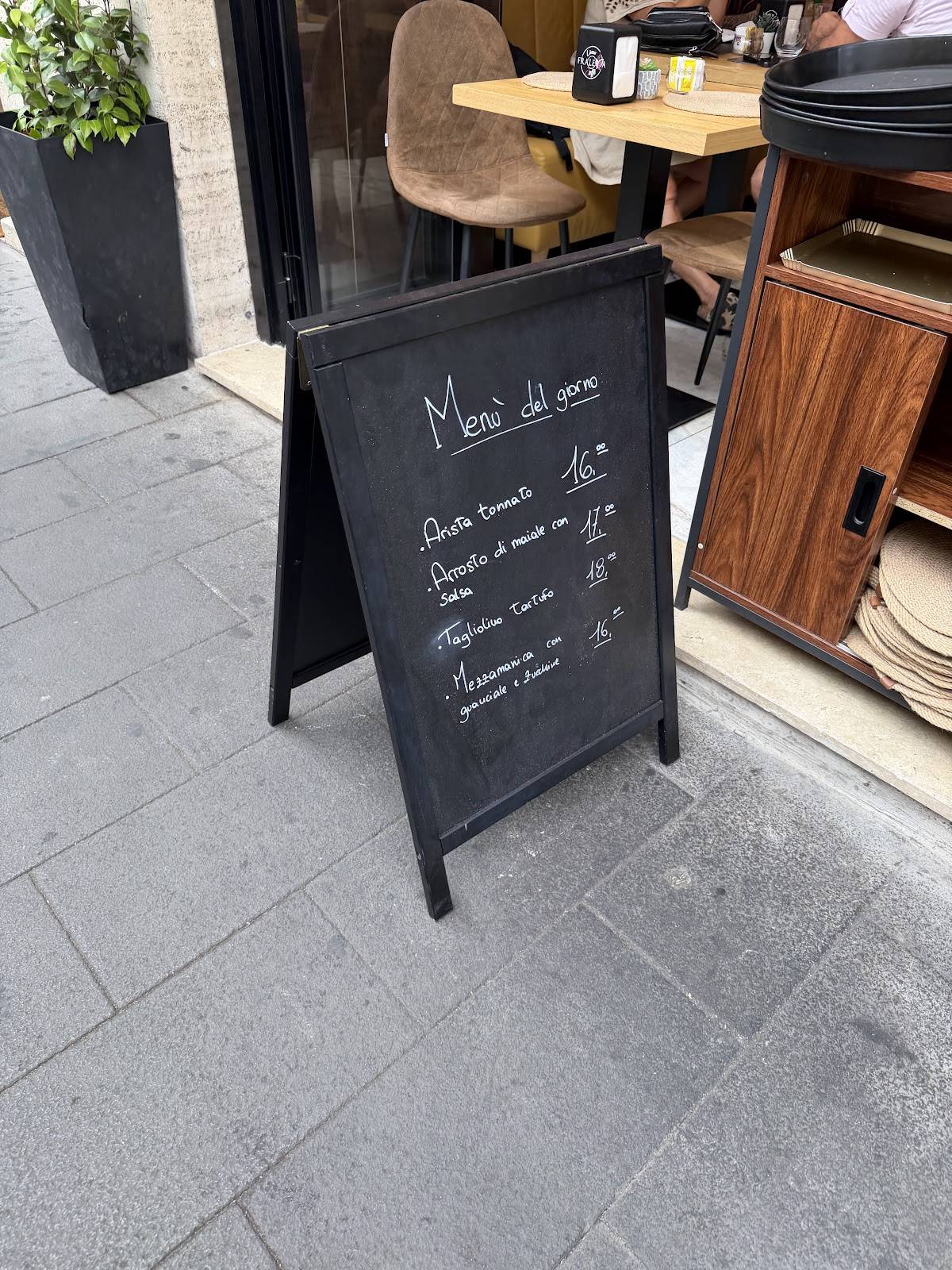 Gran Caffè Tritone меню