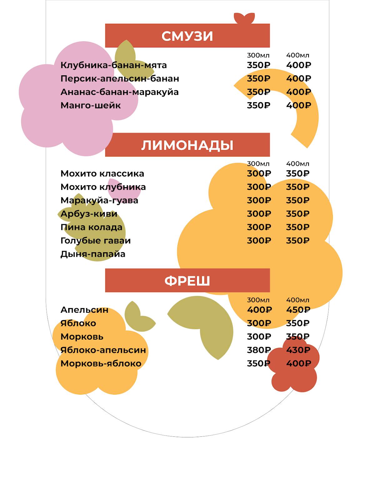 Julius Meinl меню