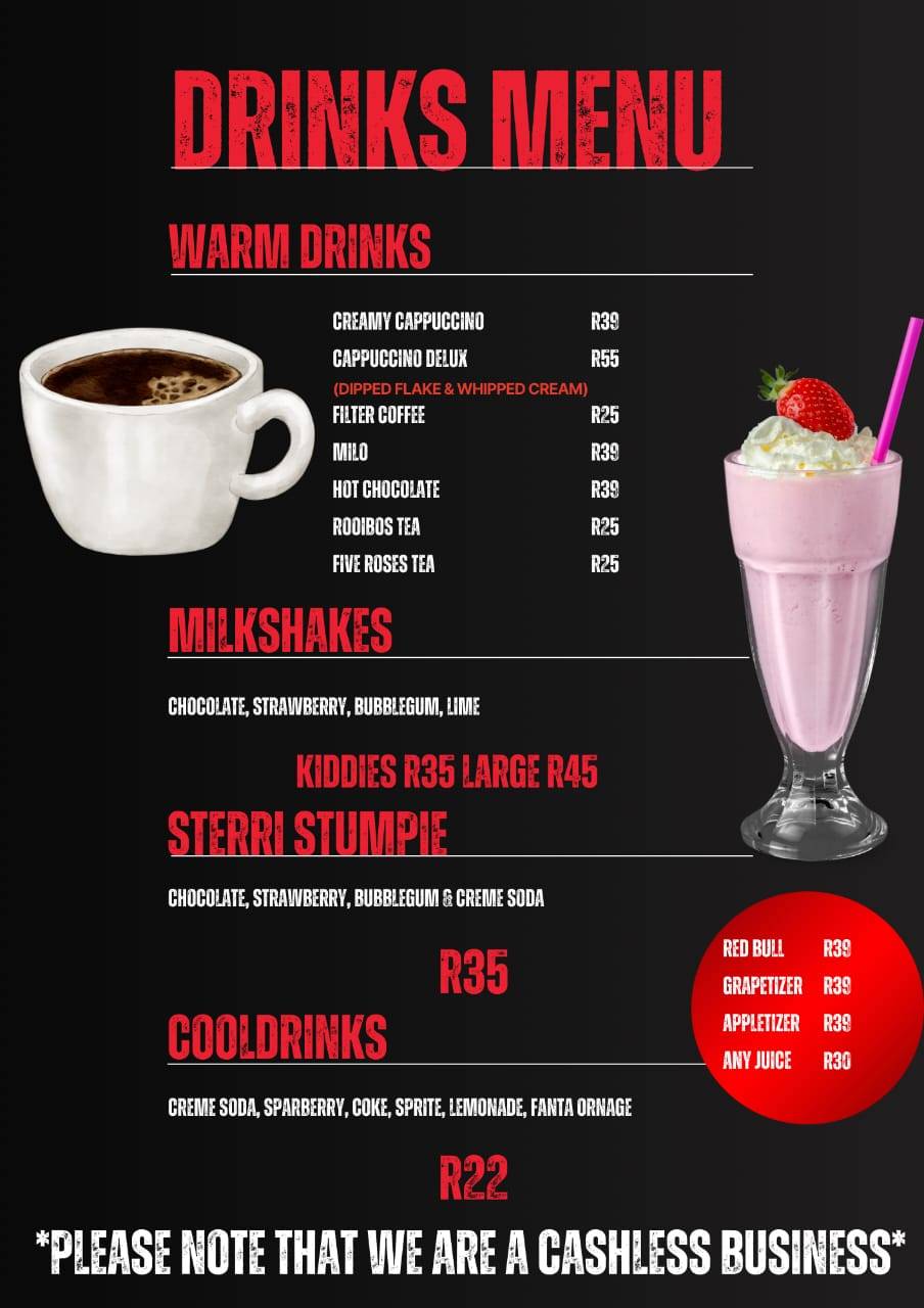 Pypenanzi's restuarant меню
