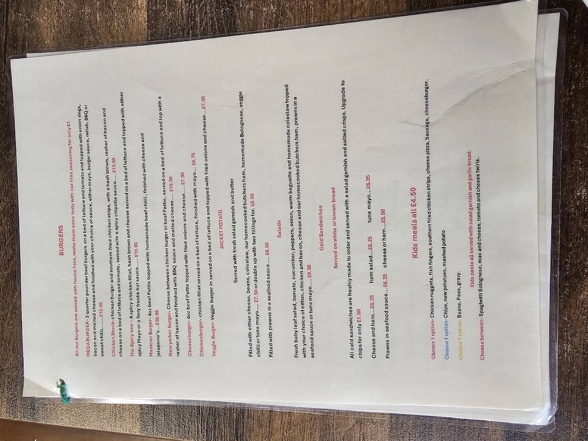 Quick Bite Cafe меню