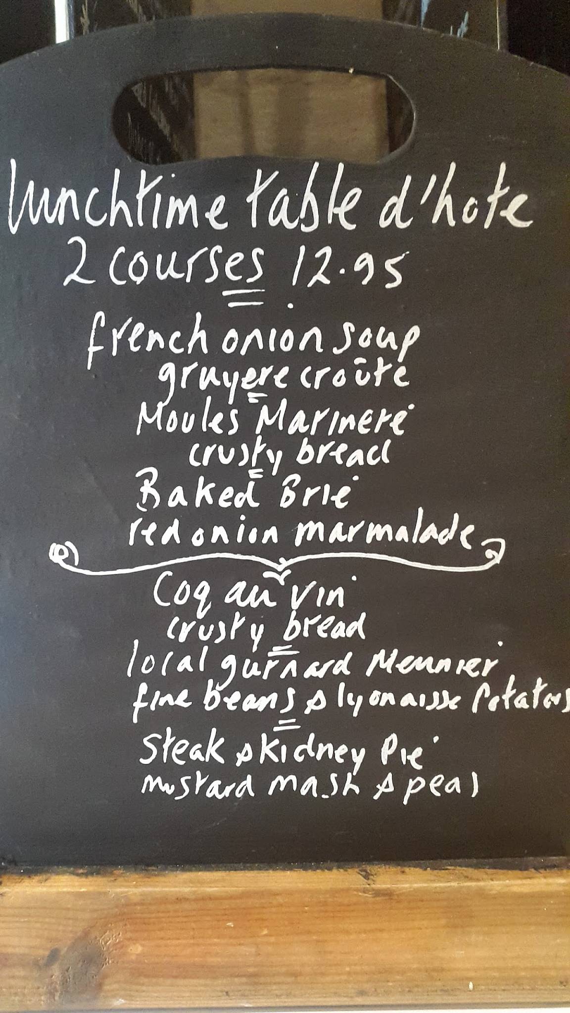 Bon Appetit меню