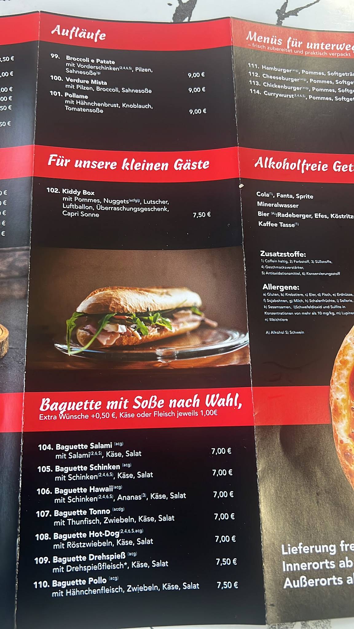 Adar Pizzeria & Grillhaus меню