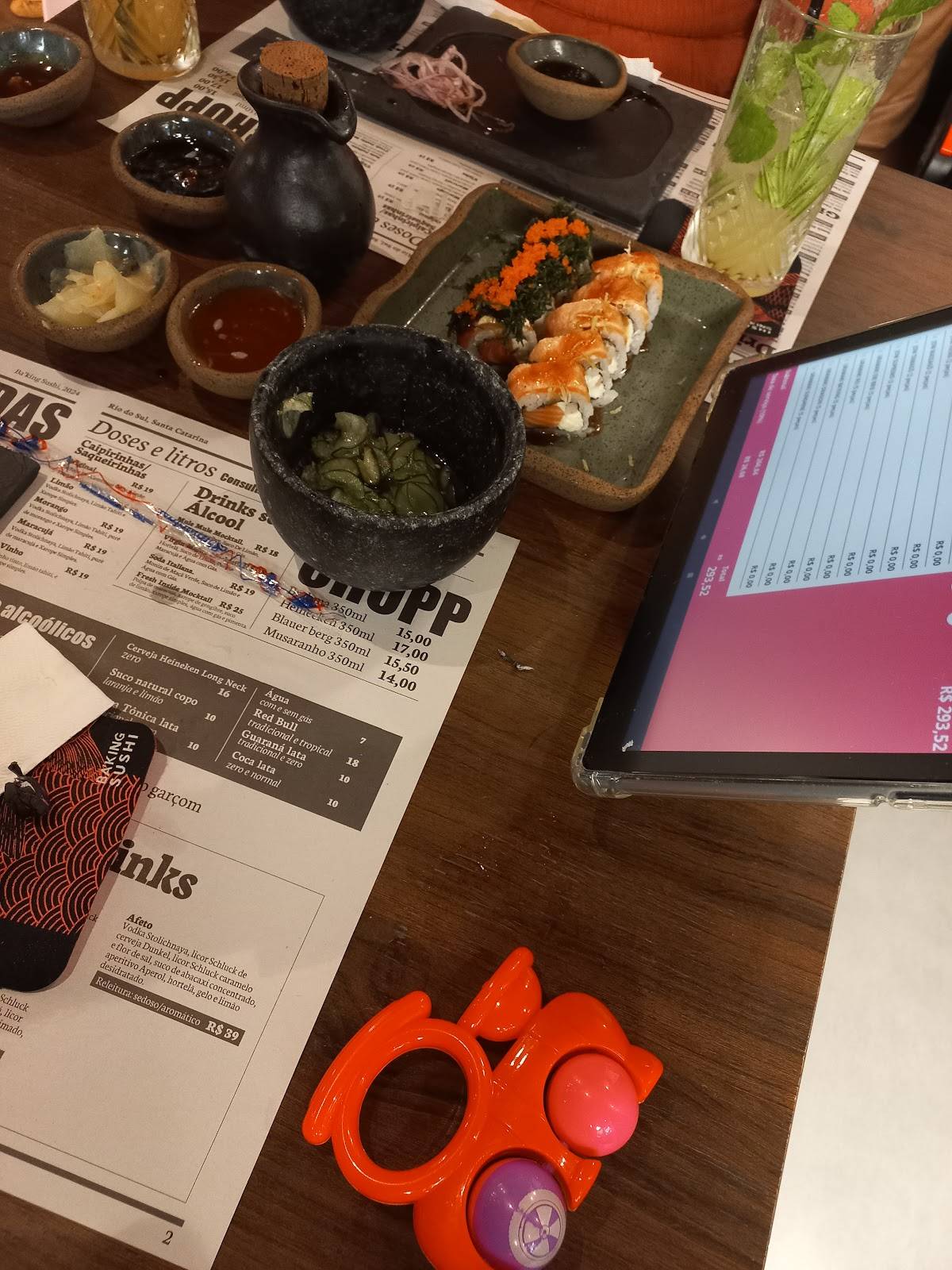 Ba'king Sushi меню