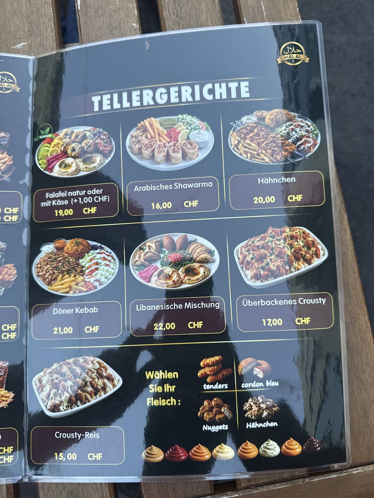 Chef Tacos меню
