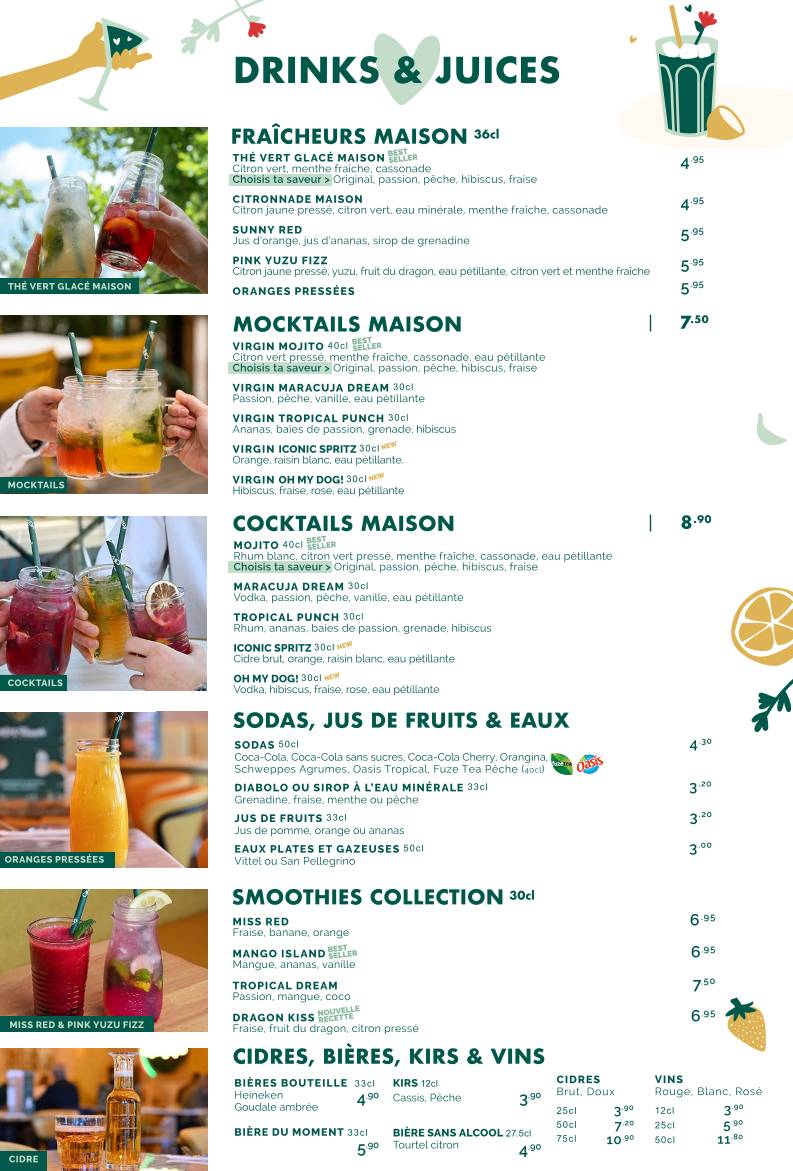 Crêpe Touch Mérignac меню