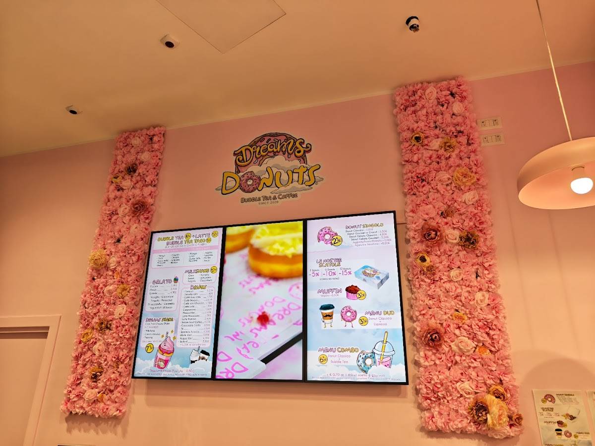 Dreams Donuts меню
