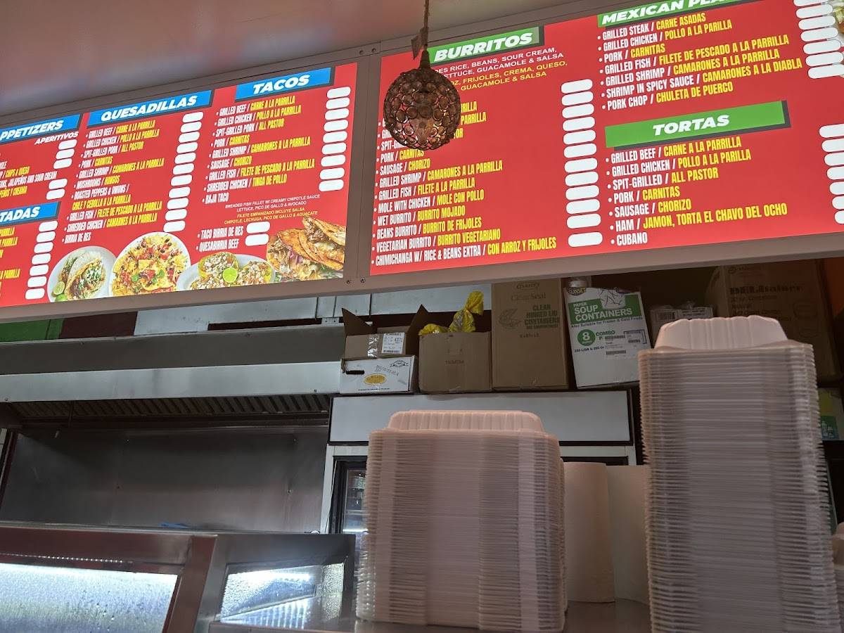 El Rincon Rico Frituras меню
