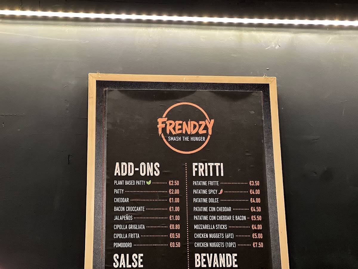 Frendzy Smash The Hunger меню