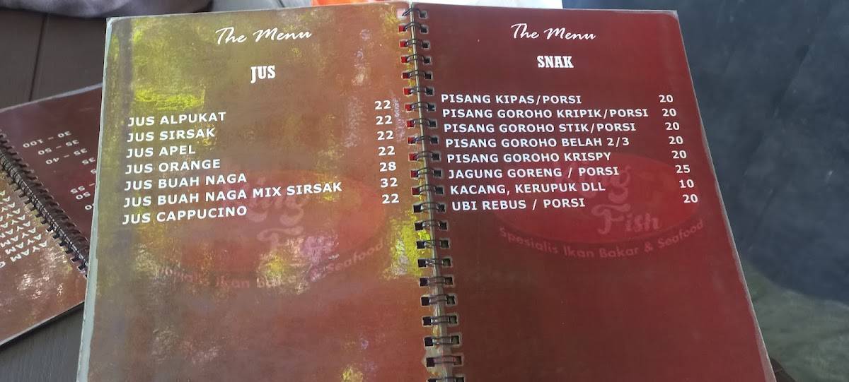 King Fish Bitung меню