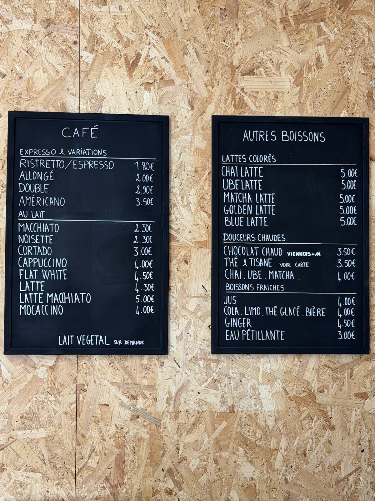LE LABO меню