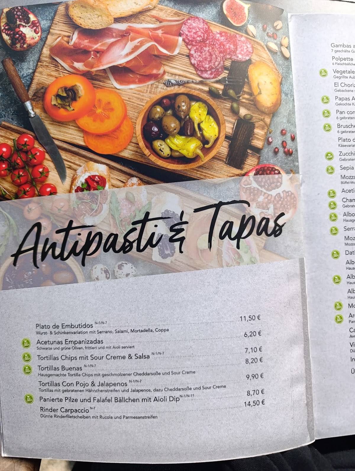 La Comodita -Riegelsberghalle - меню
