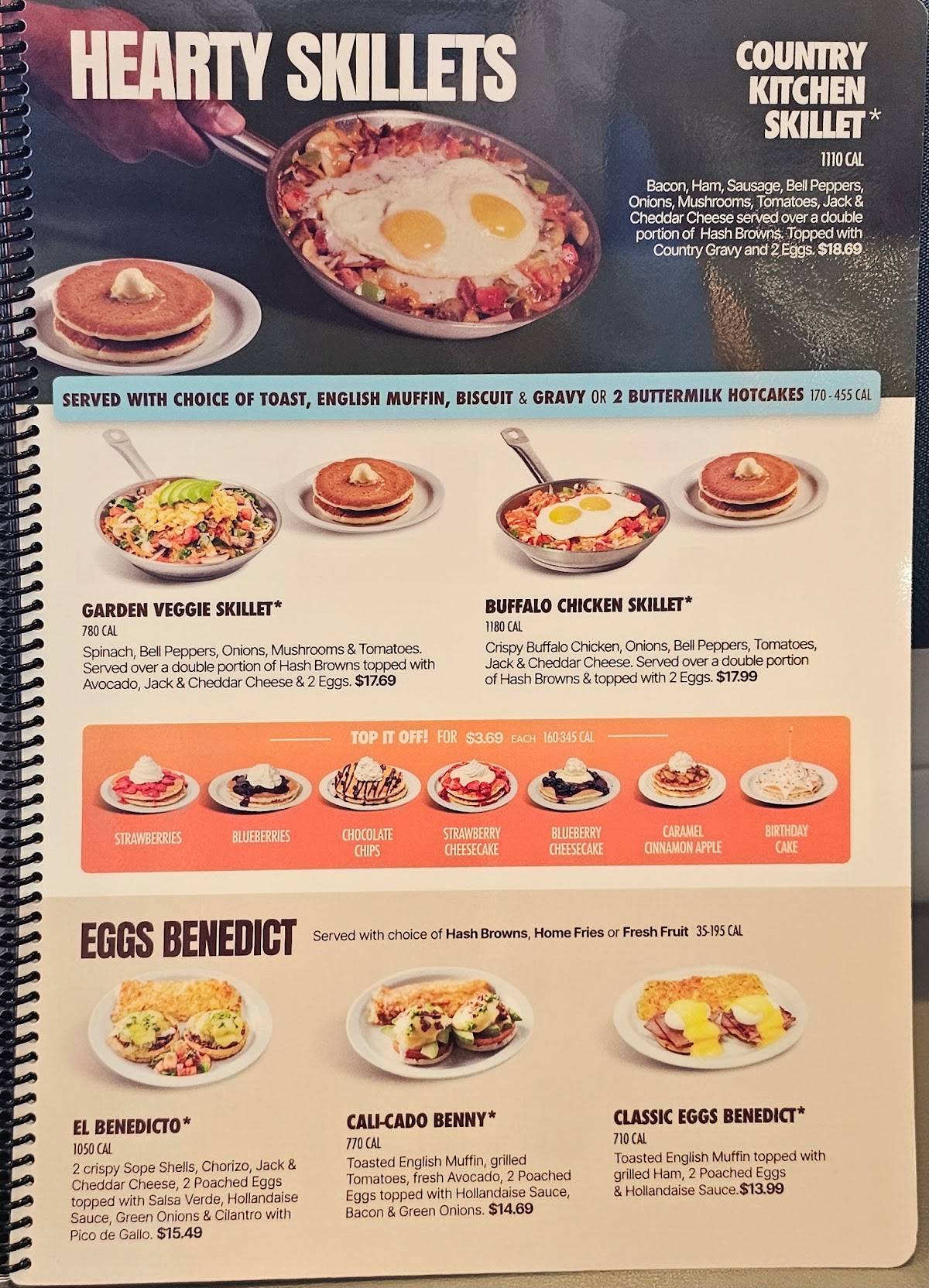 NORMS Restaurant меню